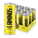 Cutler Nutrition Amino5 BCAA Hydration Sparkling Drink | 5g BCAAs + Electrolytes + Coconut Water | Caffeine Free Zero Sugar 5 Calories | Muscle Recovery & Hydration Support | Lemonade Flavor