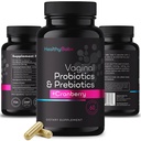 Gesunde Babe Vaginal Probiotika für Frauen + Präbiotika & Cranberry Pillen, pH Balance, Gesunde Odor, Hefe, Immununterstützung, Positive Microbiome Gesundheit, Frauen Acidophilus Probiotic, 60 Vegan Capsules