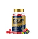 B&B GLOBAL Protein Gummies – Naturally Mixed Berries Flavored Protein Gummies, Non-GMO, Vegan-Friendly, and Gluten-Free – Ideal for Muscle Growth & Energy – 60 Gummies, 12g per Serving