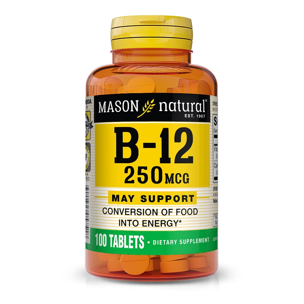 Mason Vitamine Mason Vitamin B 12 250mcg Tabletten