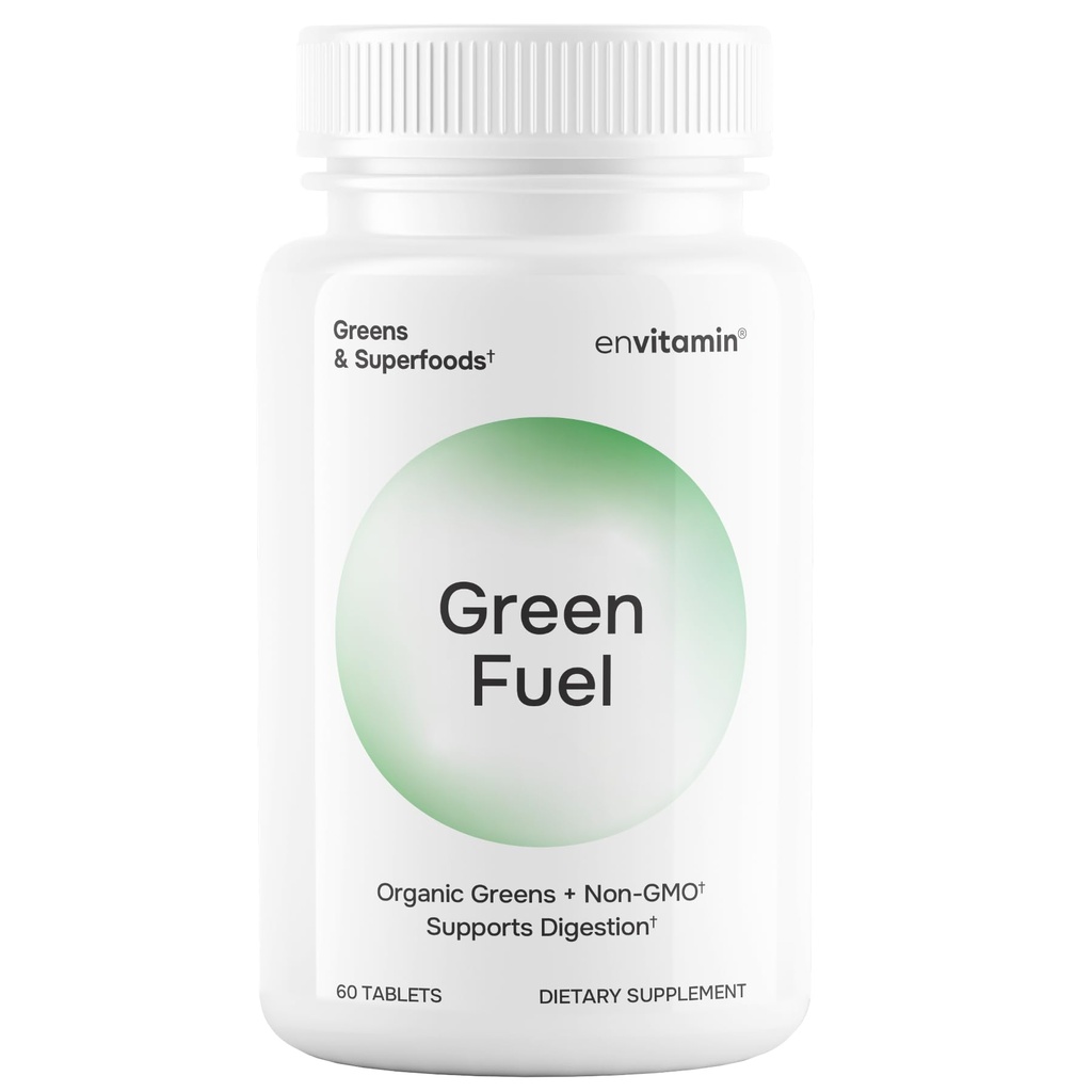 Green Fuel Organic Greens Tablets - Bio Greens, Obst und Gemüse Mischung