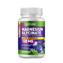 Built By Nature Magnesium Glycinate - Chelated for High Absorption – Supplement to Support Sleep, Muscle, Heart & Nerve Health - 120 mg Magnesium per Serving/Capsule - 90 Capsules