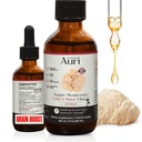 Auri Lion's Mane Liquid Elixir - Brain Ergänzungen für Gedächtnis und Fokus mit Functional Mushrooms - Lions Mane Supplement - Full Spectrum Lion's Mane Extract - No GMO, Vegan Mushroom Tincture