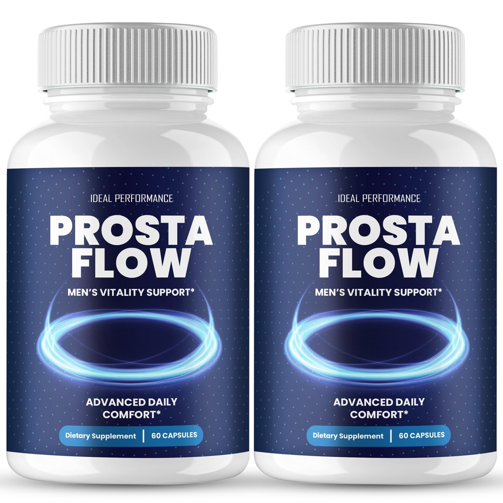 Prosta Flow Capsules - Official ProstaFlow for Men Supplement Pills - Maximum Strength, All Natural for Daily Wellness & Comfort, Advanced Formula for Overall Health & Wellness Reviews (2 Pack)