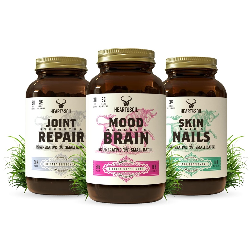 Sleep Stack - Includes Joint Strength & Repair, Skin, Hair & Nails, Mood Memory & Brain for Cognitive Function, Mobility, and Wellness