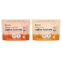 NativePath Hydrate Stick Pack Tangerine & Peach Mango Bundle – Zero Sugar Electrolytes with BCAAs