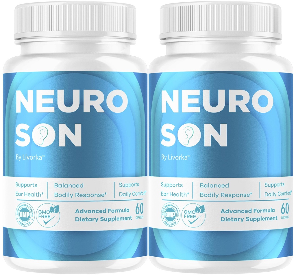 (2 Pack) NeuroSon Capsules - Official Neuro Son Pills Advanced Support Supplement, All Natural NeuroSon Ear Health Support Vitamins for Overall Health & Wellness Reviews, 120 Capsules for 2 Months