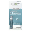 Aurora Nutrascience Mega-Liposomal B-Complex + Vitamin C - Healthy Energy & Immune System Support Supplement for Adults, Sugar Free, Vegan, Gluten Free, Non-GMO - 32 Single Serve Packets, Orange