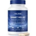 Valisse Smart Relief 600mg Pea Nerve & Joint Support Support – Immune Balance, Nerve Calm & Joint Mobility – Vegan, Non-GMO, Gluten-Free, 120 Count