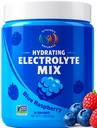 Electrolyte Powder for Athletes – Sugar-Free Hydration Mix with Magnesium, Potassium, Sodium & Calcium | Zero Carb Rehydration & Muscle Recovery Drink | Keto Friendly | 90 Servings