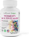 Frauen Multivitamin & Mineral Complex mit pflanzlichen Extrakten - Haarhaut und Nägel Vitamine - Foundational Multivitamin for Women - 30 Day Supply