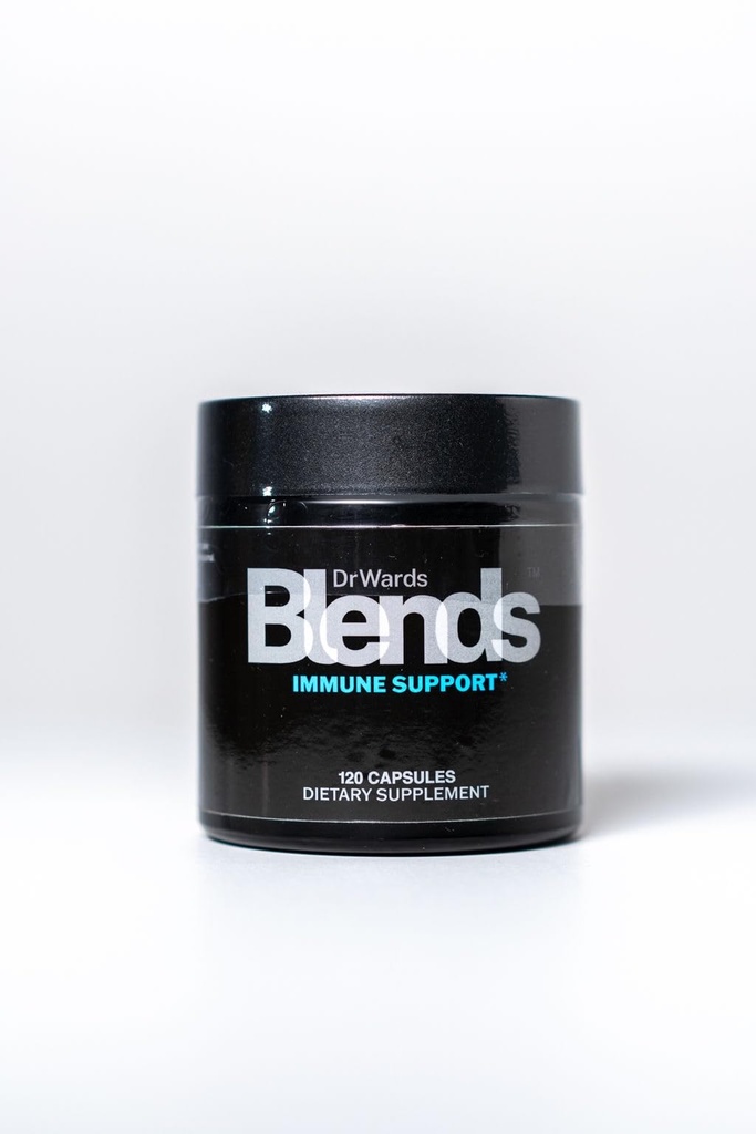 Dr. Ward's Blends Immune Support - 40 Day Supply, All Natural, Immune Defense, Powerful Antioxidant, Microbiome Friendly, cGMP