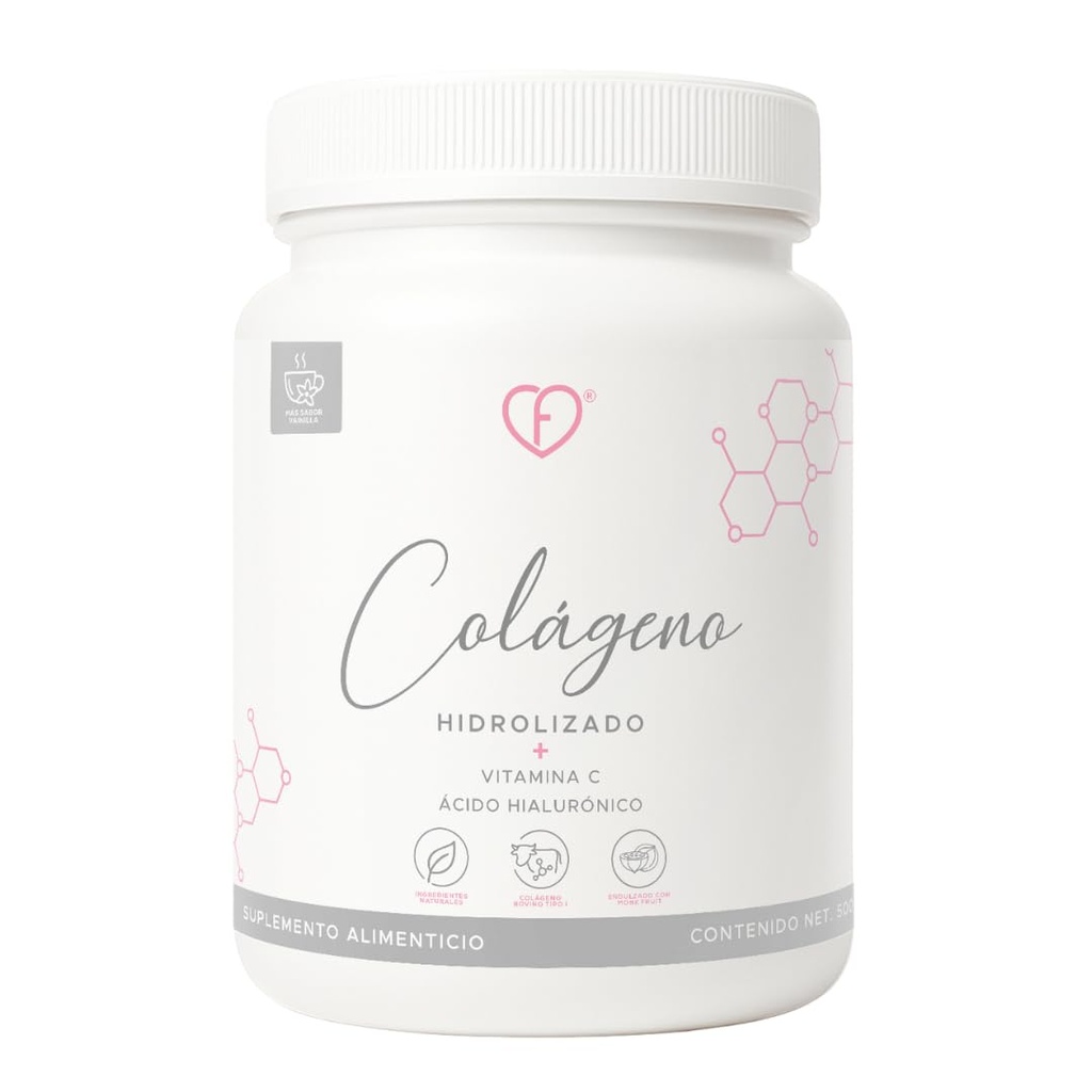 Caro FIT - Hydrolyzed Collagen Powder with Vitamin C and Hyaluronic Acid 500 g