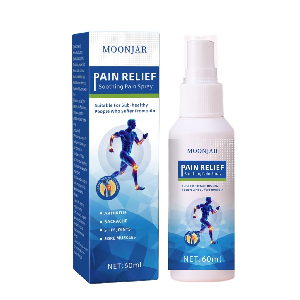Magnesium Oil Joint Soothing Spray, Spray for Muscle and Joint Recovery (60ml/2.11fl.oz)