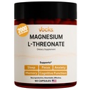 Vocks Magnesium L-Threonate 2000 mg | Brain Magnesium for Memory, Focus, Sleep, Anxiety and Cognitive Support | Vegan, Non-GMO, Gluten-Free | Third-Party Tested for Purity | 90 Count