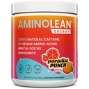AminoLean Pre Workout Powder, Amino Energy with Vegan BCAA Amino Acids & Natural Caffeine, Preworkout Boost for Men & Women, Paradise Punch