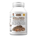 ANDREW LESSMAN Wellness Mushroom Complex 30 Capsules - Organic Full Spectrum Blend of 11 Mushrooms - Supports Overall Health and Vitality - No Additives. Mushroom Complex Supplement