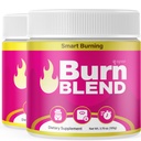 (2 Pack) Burn Blend Powder, Official BurnBlend Powder Mix with All Natural Ingredients, Advanced Burn Blend Health & Overall Wellness Support with Premium Vitamins for Women & Men (60 Servings)