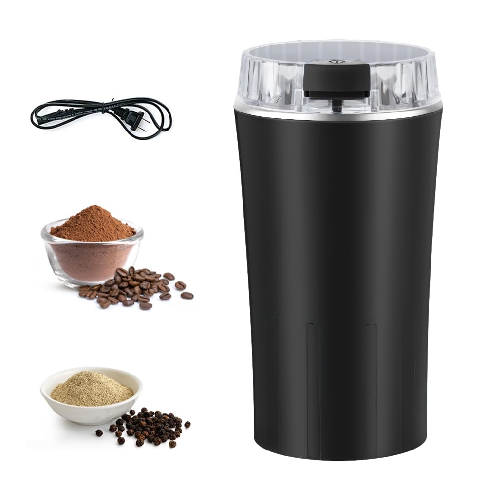 Multifunctional Electric Pill Crusher Fine Powder, Electric Grinder for Grind and Pulverize Multiple Pills, Pill Grinder for Feeding Tube, Children, Pets (Black)
