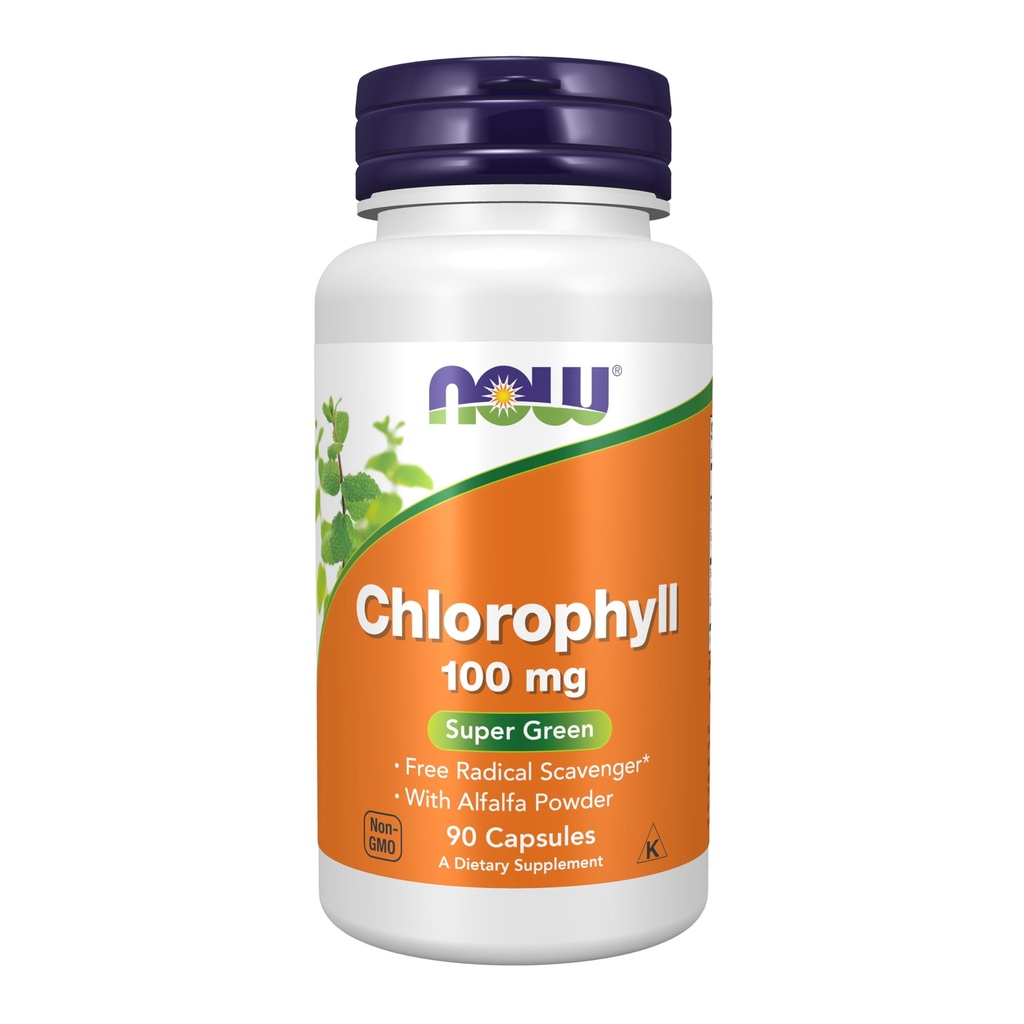 JETZT Lebensmittel Chlorophyll 100 mg Kapseln, 90 ct