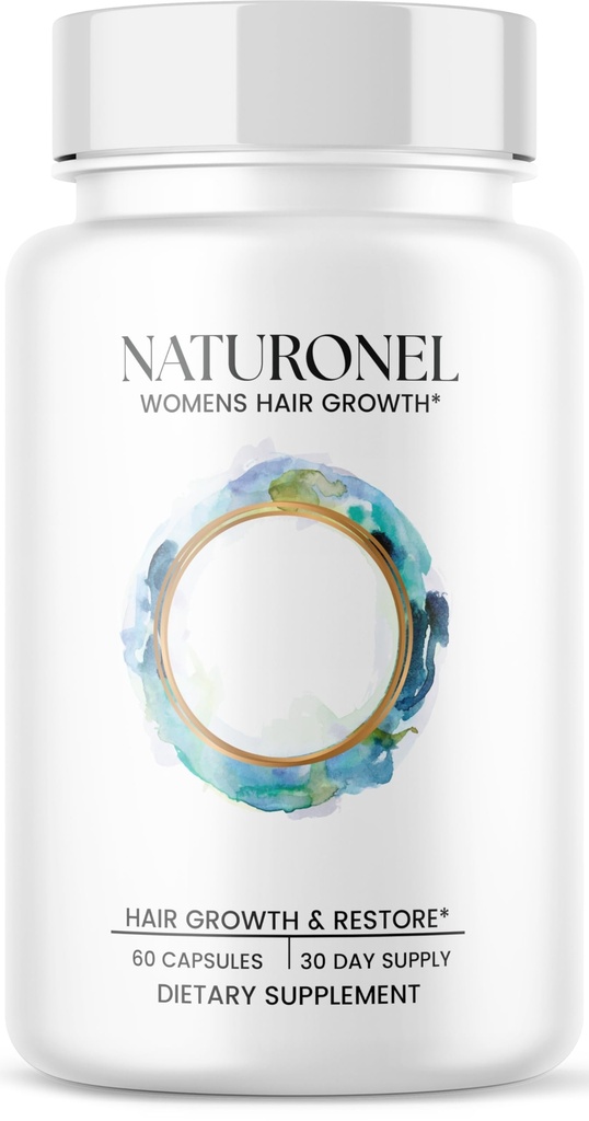Hair Growth Products - Women's Balance Hair Growth Supplements, Ages 45 and Up - Supports Healthy Hair, Skin & Nails - Natural Thicker Hair Growth Supplement - Hair Growth Supplement (1)