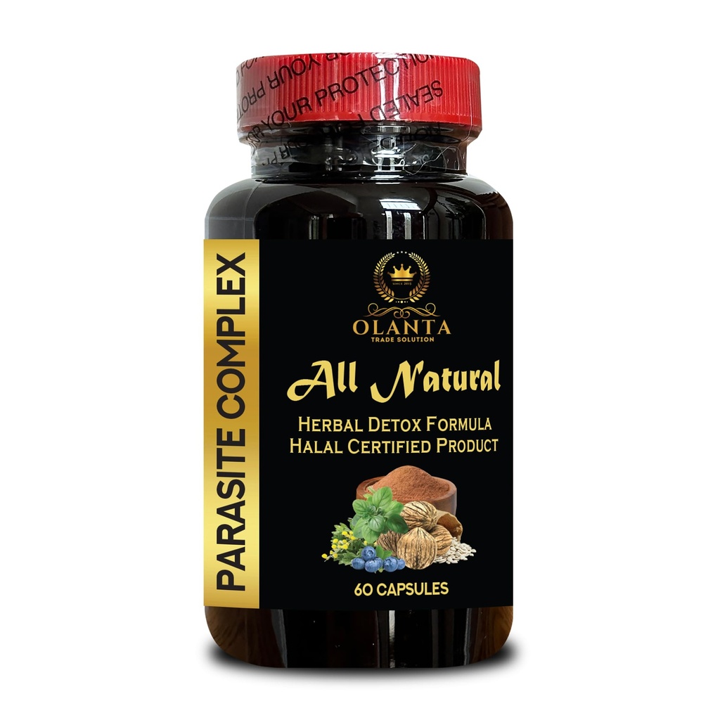 Natural Parasite Complex - Premium Herbal Formula with Wormwood, Black Walnut & Cloves for Digestive Health, Cleansing, and Wellness Support - 60 Capsules - Formulated in GMP-Certified Facility