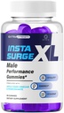 Insta Surge XL Gummies - Official Insta SurgeXL Advanced Premium Formula Support Maximum Strength, All Natural Insta SurgeXL Vitamins for Overall Health & Wellness, 60 Gummies for 1 Month