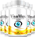 NutraRize (5 Pack) VisoMax Capsules, Official Eye Health Formula, All-Natural Eye Supplement to Maintain Normal Vision, Viso Max Support Visual Performance, Viso Max Pills Review (300 Capsules)