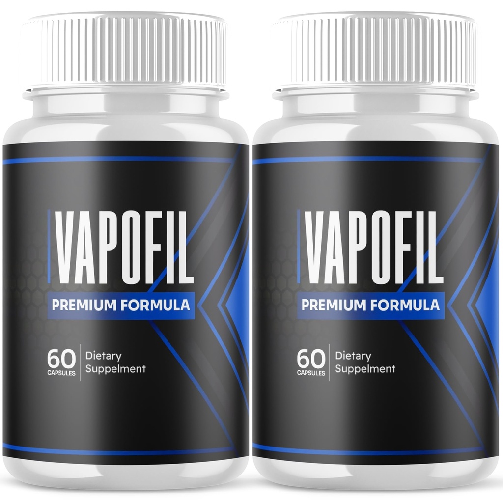 (2 Pack) Vapofil Capsules, Vapofil Pills for Men with All Natural Ingredients, Advanced Formula Men's Health and Wellness Support Pill, Maximum Strength Multivitamin Formula Supplement (120 Capsules)