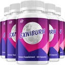 Exniburn Capsules – Natural Ingredients Advanced Formula 800MG Dietary Supplement for Daily Health & Wellness Support (5 Pack - 300 Capsules)
