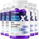 (5 Pack) Insta Surge XL Gummies - Official InstaSurge XL Advanced Premium Formula Support Maximum Strength, All Natural Insta SurgeXL Vitamins for Overall Health & Wellness, 300 Gummies for 5 Months
