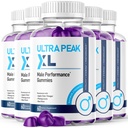 (5 Pack) Ultra Peak XL Gummies for Men, Ultra Peak XL Male Support Gummys with Natural Ingredients, Advanced Formula UltraPeak Maximum Strength Health and Wellness Vitamin Gummy for Men (300 Gummies)