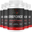 (5 Pack) Ereforce - Ereforce Capsules Advanced Daily Formula Premium All Natural Ingredients- Maximum Strength, EreforcePills Support Reviews for Overall Health and Wellness, 300 Capsules for 5 Months