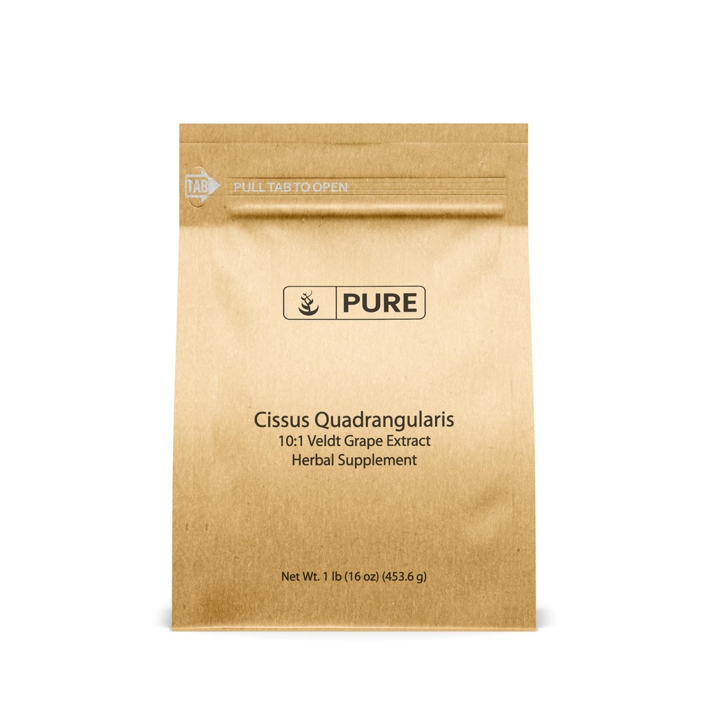 Pure Original Ingredients Cissus Quadrangularis (1lb) Traditional Herbal Supplement, Veldt Grape, Non-GMO, Lab-Verified
