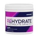 AdvoCare Rehydrate - Elektrolyt-Getränk-Mix - Inklusive Magnesium, Natrium, Kalium & Calcium - Antioxidant & Aminosäure Fortified - Unterstützt Hydration & Recovery - Trauben, 12,7 Unzen
