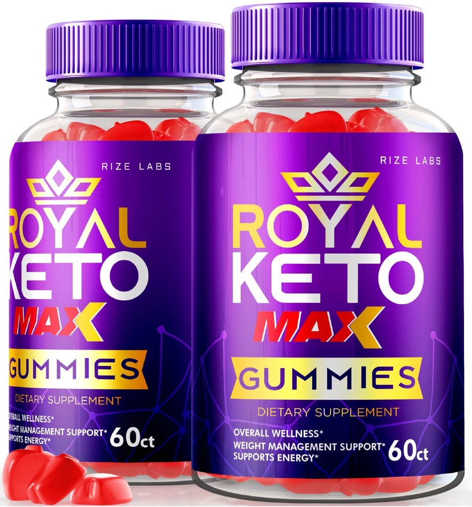 Royal Keto ACV Organic Gunmies, Belly Fat Diet, Support Weight Loss for Men and Women with Apple Cider Vinegar, Provides Extra Strength (120 Gummies) (2 Pack)