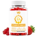 VITA GLOBE Vitamin D3 Gummies – 2,000IU (250mcg) with Zinc & Echinacea, Daily Immune System, Bone, Teeth & Muscle Support, High Potency Non-GMO Chewable Supplement for Adults – 60 Count (Pack of 1)