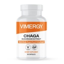 Vimergy Chaga Capsules – Superfood Cellular Support* – Cardiovascular Health Benefits* – Kosher, Vegan, Gluten-Free – 90 Capsules