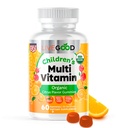 LIVEGOOD Organic Children’s Multivitamin Gummies, Kids Multivitamin, Vitamin D for Toddlers and Children, Organic Kids Chewable Vitamins for Immunity, Growth and Energy (60 Count)