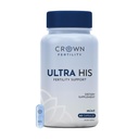 Ultra His Fertility Supplements for Men, 60 Capsules- 30 Day Supply, Mint Flavored Sperm Support Pills- Made in USA