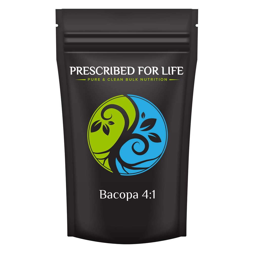 Prescribed For Life Bacopa Powder 4:1, Brahmi Powder, Ayurvedic Herbal Supplements, Bacopa monnieri (1kg)