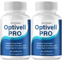 Optivell Eye Capsules, Optivell Pills Supplement - Maximum Strength, All Natural Visual Wellness and Crystal Clear View, Advanced Formula Optivell Vision Support Reviews (2 Pack)