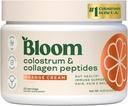 Bloom Nutrition Bovine Colostrum Pulver mit Vitamin B-12 für Gut Gesundheit, Immununterstützung, Haarwachstum & Beauty-Ergänzung | Orange Creme, 25 Portionen