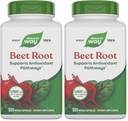 Nature's Way Beet Root Capsules, Supports Antioxidant Pathways*, 1000 mg Beet Root per 2-Capsule Serving, Helps Neutralize Free Radicals*, Vegan, 320 Capsules (Pack of 2)