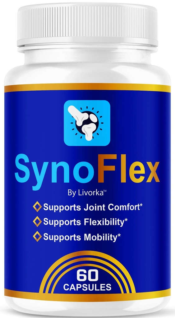 SynoFlex - SynoFlex Capsules Daily Natural Premium Support, Syno Flex Pill Advanced Formula Active Mobility Lifestyle Multivitamin for Overall Health & Wellness, 60 Capsules for 1 Month