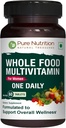 Reine Ernährung ganze Lebensmittel Multivitamin für Frauen | 60 Tabs | Ein-A-Day | 100% RDA | 24 Natürliche Vitamine und Mineralstoffe | Alle natürlichen Pflanzen basierte Multivitamin | 2 Monate Versorgung