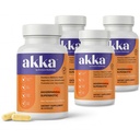 AKKA Premium Liver Cleanse Detox & Repair Superbiotic - 4pack: Detox, Regeneration, & Restoration Liver Support Supplement with Bioavailable Pasteurized Akkermansia | Vitality | Metabolism | Immunity