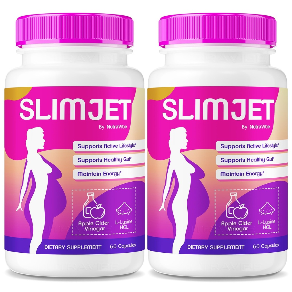 (2 Pack) SlimJet Capsules – Official Formula with Natural Ingredients | Premium Digestion Support Supplement for Healthy Body Shape and Inner Balance | Gentle Easy-to-Take Pills, Review (120 Capsules)