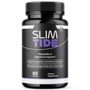 Slim Tide Capsules, Official SlimTide Weight Management Pills with All Natural Ingredients, Advanced Formula Health & Wellness Supplement with Maximum Strength Active Lifestyle Vitamins (60 Capsules)