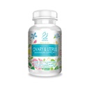 ACTIF Ovary und Uterus Maximale Unterstützung mit 15 Advanced Factors und Omega-3 – Non GMO, Made in USA, 90 Count